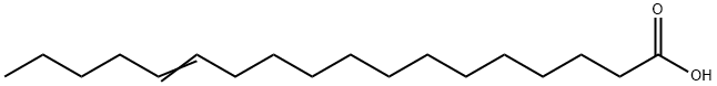 13-Octadecenoic acid 结构式