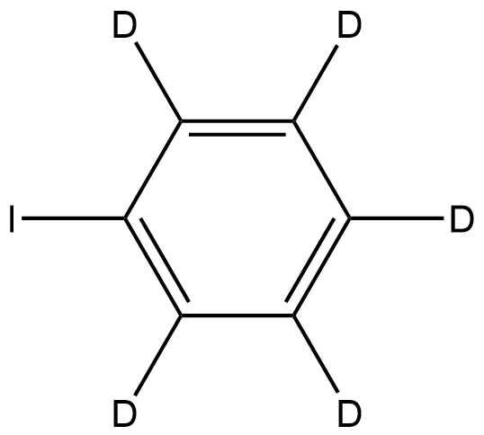 碘苯-D5, 7379-67-1, 结构式