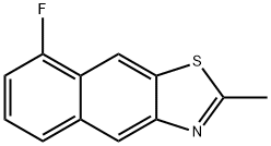 Naphtho[2,3-d]thiazole, 8-fluoro-2-methyl- (7CI,8CI) 结构式