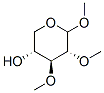 Methyl 2-O,3-O-dimethyl-α-D-xylopyranoside 结构式