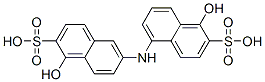 5,6'-Iminobis(1-hydroxy-2-naphthalenesulfonic acid) Structure