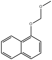 1-(メトキシメトキシ)ナフタレン 化学構造式