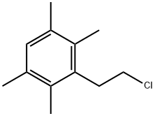 3-(2-chloroethyl)-1,2,4,5-tetramethylbenzene 结构式