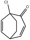 Bicyclo[3.2.2]nona-3,6-dien-2-one,  1-chloro- Struktur