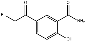 5-溴乙酰水杨酰胺, 73866-23-6, 结构式