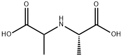 L-Alanine, N-(1-carboxyethyl)- (9CI) Struktur