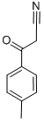 对甲苯酰乙腈 结构式