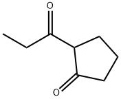 2-(1-oxopropyl)cyclopentan-1-one 结构式