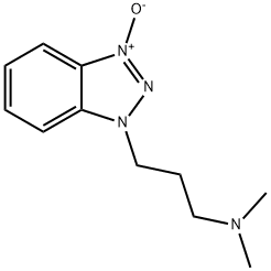 1H-Benzotriazole-1-propanamine, N,N-dimethyl-, 3-oxide 结构式