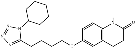 西洛他唑, 73963-72-1, 结构式
