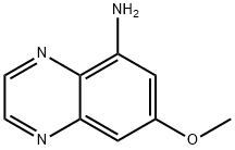 7-Methoxy-quinoxalin-5-ylamine Struktur