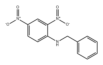 N-ベンジル-2,4-ジニトロアニリン 化学構造式