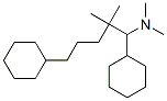 1,5-Dicyclohexyl-N,N,2,2-tetramethyl-1-pentanamine Structure