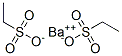 ビス(エタンスルホン酸)バリウム 化学構造式