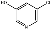 3-クロロ-5-ヒドロキシピリジン 化学構造式