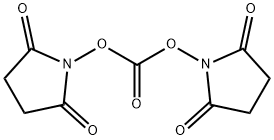 炭酸ジ(N-スクシンイミジル) 化学構造式