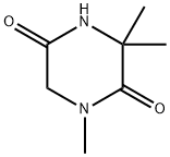 2,5-Piperazinedione,1,3,3-trimethyl-(9CI) Structure