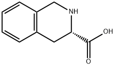 (S)-(-)-1,2,3,4-四氢异喹啉-3-羧酸, 74163-81-8, 结构式