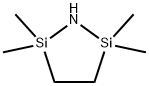 2,2,5,5-四甲基-2,5-二硅基-1-杂氮环戊烷, 7418-19-1, 结构式