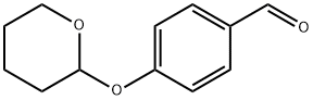 4-(オキサン-2-イルオキシ)ベンズアルデヒド 化学構造式