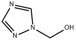 1-Hydroxymethyl-1,2,4-triazole Structure