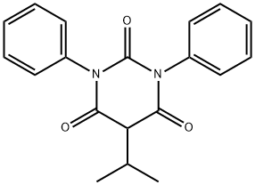1,3-Diphenyl-5-isopropylbarbituric acid 结构式