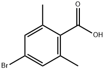 4‐ブロモ‐2,6‐ジメチル安息香酸 化学構造式