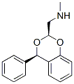 4H-1,3-Benzodioxin-2-methanamine,N-methyl-4-phenyl-,cis-(9CI) Structure