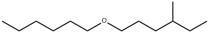 1-(Hexyloxy)-4-methylhexane Structure