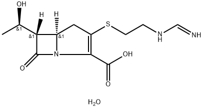 亚胺培南(一水物), 74431-23-5, 结构式