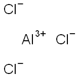 塩化アルミニウム(III) 化学構造式
