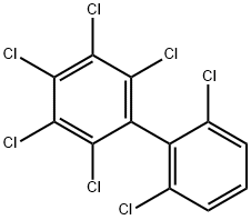 2,2',3,4,5,6,6'-七氯联苯 结构式