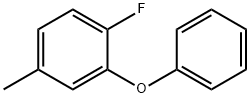 1-氟-4-甲基-2-苯氧基苯, 74483-53-7, 结构式