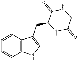 CYCLO(-GLY-TRP) Struktur