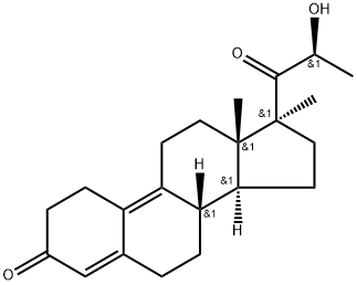 曲美孕酮, 74513-62-5, 结构式