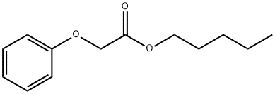 フェノキシ酢酸ペンチル 化学構造式