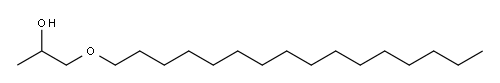 1-(Hexadecyloxy)-2-propanol Structure