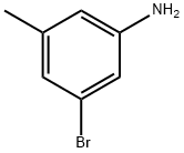 3-溴-5-甲基苯胺 结构式