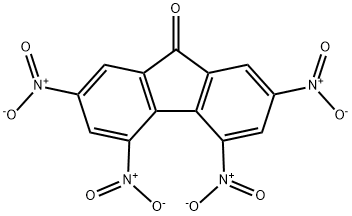 2,4,5,7-テトラニトロ-9-フルオレノン (約30% 水湿潤品) 化学構造式