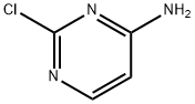4-アミノ-2-クロロピリミジン 化学構造式