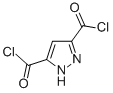 1H-Pyrazole-3,5-dicarbonyldichloride(9CI) Structure
