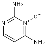2,4-二氨基嘧啶-3-氧化物 结构式