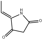 2,4-Pyrrolidinedione,5-ethylidene-,(Z)-(9CI) 结构式