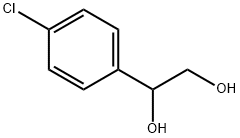 1-(4-クロロフェニル)-1,2-エタンジオール 化学構造式