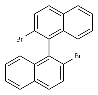 2,2'-DIBROMO-1,1'-BINAPHTHYL Structure