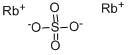 Rubidium sulfate Struktur