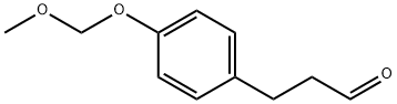 3-(4-(甲氧基甲氧基)苯基)丙醛 结构式