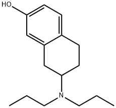 (±)-2-二丙氨基-7-羟基-1,2,3,4-四氢萘 氢溴酸盐 结构式