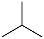 Isobutane 结构式