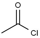 乙酰氯, 75-36-5, 结构式